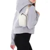 허리 가방 6 색 야외 가방 조절 가능한 소프트 플러시 패니 팩 남성용 여성 스포츠 운동 달리기