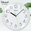 Zegary ścienne Nowoczesne minimalistyczne zegar domowy salon niemowy moda nordycka dekoracyjna