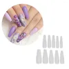 False Nails Nail Fake Tipsfalse Tip Full Cover Decoration Stickers Girls Diyfingernails Press Coffinstrips Toenail Decals Wraps