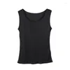 Dames T -shirts Birdsky 1pc 30% Natuurlijke moerbei zijden vrouwen vest top ronde nek slank fit eenvoudige tee 15 vaste kleuren. HC-11