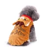 Ubrania z odzieżą dla psów zaopatrzenia w ubrania świąteczne Odzież z płatek śniegu Dwuojowy łosia sukienka łosia