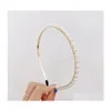 Headbands Fashion Wedding Hair Jewelry Vintage Pearl Headband For Women Girls Bohemian Hoop Mix Styles Mujer 377 Q2 Drop Delivery Dh97M