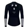 Установки PAS Normal Studios 2023 PNS Black Spring Adumn Men's Men's Long Dlive Team Team Jersey Z230130