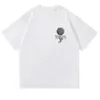 2023 Summer Mens T Shirts Causal Cotton Squate Board Bestquitity Over Diread Short Sleeve