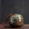 Kinesiska stilprodukter keramik husdjur kassetter urns minnesmärke fågel aska hållare kremering för 230130