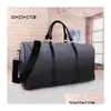 Duffel Taschen Mode Stil Frauen Reisetasche Pu-leder Große Kapazität Männer Große Lage Handabag Duffle Shoder Crossbody Outdoor Reisen H Dhtbx