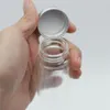 Storage Bottles 12 Pcs/lot 37 150mm 120ml Glass Bottle Test Tube Silver Screw Cap Jar Container Diy Spice Jars Containers