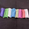 Embrulho de presente 100pcs bolo torção gravata colorida bolsa de doces de embalagem Ligation Lollipop Acessórios de sobremesas 9cm de arame