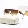 Полнокадровые солнцезащитные очки мужские женские дизайнерские модные повседневные роскошные бренды очки высокого качества классические золотые буквы животные солнцезащитные очки