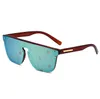 Blomslins solglasögon med brevdesigner Brand Sun Glasses Women Män unisex resande solglasögon svart grå strand adumbral 10a 5a