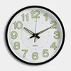 Relógios de parede Alta precisão 12 '' Luminous Clock Glow in the Dark Silent Indoor Home Modern for Decoration