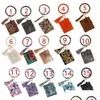 Party Favor Leopard Print Pu Leather Tassel Pendant Bracelet Ladies Keychain Wallet Mobile Phone Bag Card Package Business Drop Deli Dh4Qp