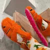 Sandalen mode paardenhaar vrouwen uitgehold t-riem zomer buiten strand flats gesloten teen flat schoenen vrouw gladiator sandaal