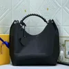 Beaubourg Hobo Handbag Purse Toteショッピングバッグ刻まれた文字本革編みリストジッパークロージャーメタルボトムネイル女性大容量ポケット