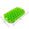 Baking Moulds Honeycomb Ice Trays For Freezer Make Cube Mold Stackable Easy Release Cold Drinks Whiskey Cocktail Silicone