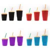 5 Цветов Сводная посуда ручка многоразового кофейного рукава для кофейного рукава.