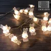 Strings 2m 20led Carrot Chick Light String Easter Egg Decoration Battery Operated Fairy Lights Night Lamp Holiday Party Home Decor