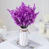 Decorative Flowers Gypsophila Silk Artificial High Quality Babies Breath Fake Plants Bride Bouquet DIY Christmas Home Wedding Decoration