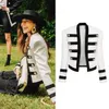 Kurtki damskie Kobiety Krótkie płaszcze Czarno -biały kolor kontrastowy moda szczupła dla damskiej skórzanej kurtki projektant A236