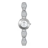 Polshorloges top dames horloge roestvrije diamant originele dame pols rozenarmband waterdichte kwarts vrouwen