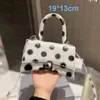 Женские роскошные сумки в виде песочных часов Tote Designer Hourglass Polka Dot Bag Handbag Totes Сумки через плечо B Shopping Мужские кошельки CrossBody