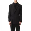 Herenpakken Blazers XS-6XL 2023 Kleding Haarstylist Catwalk Fashion Simple Taillband Belt Slim Pak Coat Plus Maat kostuums