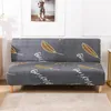 Chair Covers Folding Sofa Bed Cover All-inclusive Without Armrest Plant Printed Modern Elastic Slipcover Furniture Protector CoverChair