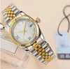 9 relógios femininos de estilo 31/26 mm TT de tamanho médio - mostrador de diamante rosa - pulseira Jubileu relógios femininos automáticos da moda relógios de pulso