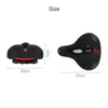 Selles Respirant Selle De Vélo Big Butt En Cuir Surface Siège Montagne Absorbant Les Chocs Creux Coussin Vélo Accessoires 0130