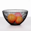 Plates Drop!!Metal Wire Fruit Vegetable Snack Tray Bowl Basket Kitchen Storage Rack Holder