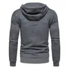 Heren Hoodies Sweatshirts Mens Casual Button Hooides 2023 Brand Men Kleding Male Solid Hooded Jacket Streetwear Fashion Hoodie