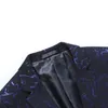 Men's Suits Blazers Blazer Pants Vest Men Suits Wedding Dress Floral Print 3 Piece Set Male Luxury Bronzing Blazers Jacket Coat Trousers Waistcoat 230130