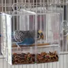 Autres fournitures pour oiseaux CAITEC Boîte d'alimentation anti-déversement pour perroquet Récipient alimentaire résistant aux morsures Convient aux petits s 230130