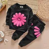 Set di abbigliamento Ragazze Top estivi Pantaloni Brand Abiti per bambini Roupa De Menina Party Vetement Fille Set Princess