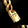 Link łańcucha link moda złota męskie bransoletki retro Wysokiej jakości fajne motocyklowe biżuterię