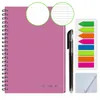 Blocchi per appunti A5 taccuino cancellabile intelligente Spirale riutilizzabile disegno s campus con penna School Stationery Officer Fashion 230130