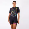 Racing sätter kortärmade cykelkläder passar mountainbike utomhus sport professionell triathlon macaquinho ciclismo feminino