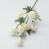 Decorative Flowers 1pc Carnation Artificial Flower Branch For DIY Home Floral Arrangement Ornament Wedding Party Decor Fake