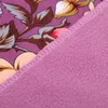 Foulards Triangle écharpe hiver thermique russe rétro impression pour femmes luxe gland foulard Floral chaud épaissi châle Bandana