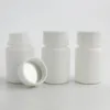 100 X 30ml HDPE Solid White Pharmaceutical Pill Bottles For Medicine Container Packaging