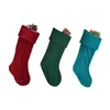 Christmas Decorations Tree Hanging Stocking Colorful Delightful For Holding Gifts Candy