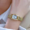 Armbanduhren Mode Frauen Uhr Kleine 2023 Einfache Retro Leder Für Casual Vintage Quarz Braun Uhr Damen321p