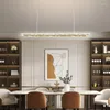 Pendant Lamps Dining Room Lamp Nordic Word Rectangular Table Creative Bar Office Simple Modern Light Fixture