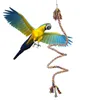 その他の鳥の供給160cm長いオウムのおもちゃペットスタンディングロープケージ装飾登山おもちゃベル230130
