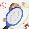 Bug elétrico de mão Zapper quarto portátil inseto portátil Fly Swatter Racket Mosquitos assassino para controle de pragas em casa 0129