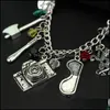 Pulseiras de charme boho pulseira pulseira pulseira j￳ias moda de j￳ias de cristal vidro contas dh entrega dhuws