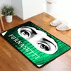 Carpets Retro Indoor Portrait Printing Floor Mat European Creative Living Room Carpet Bedroom Bathroom Door Dustproof