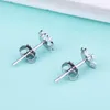 Ohrstecker aus Sterlingsilber 925 für Damen, klassisch, halbmontiert, passend für 7–12 mm runde Perlen oder Perlen, edler Schmuck, 5 Stück/Los