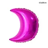 Decoração de festa 36 polegadas Moon Balloon Girl Toy Toy Aluminum Foil Shopping Activity Baby Charp Wedding Birthday