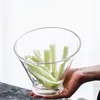 Bowls Bowl Salad Serving Ice Bucket Clear Container Fruit Dessert Acrylic Snack Vegetable Glassforchip Mixing Vase Beverage